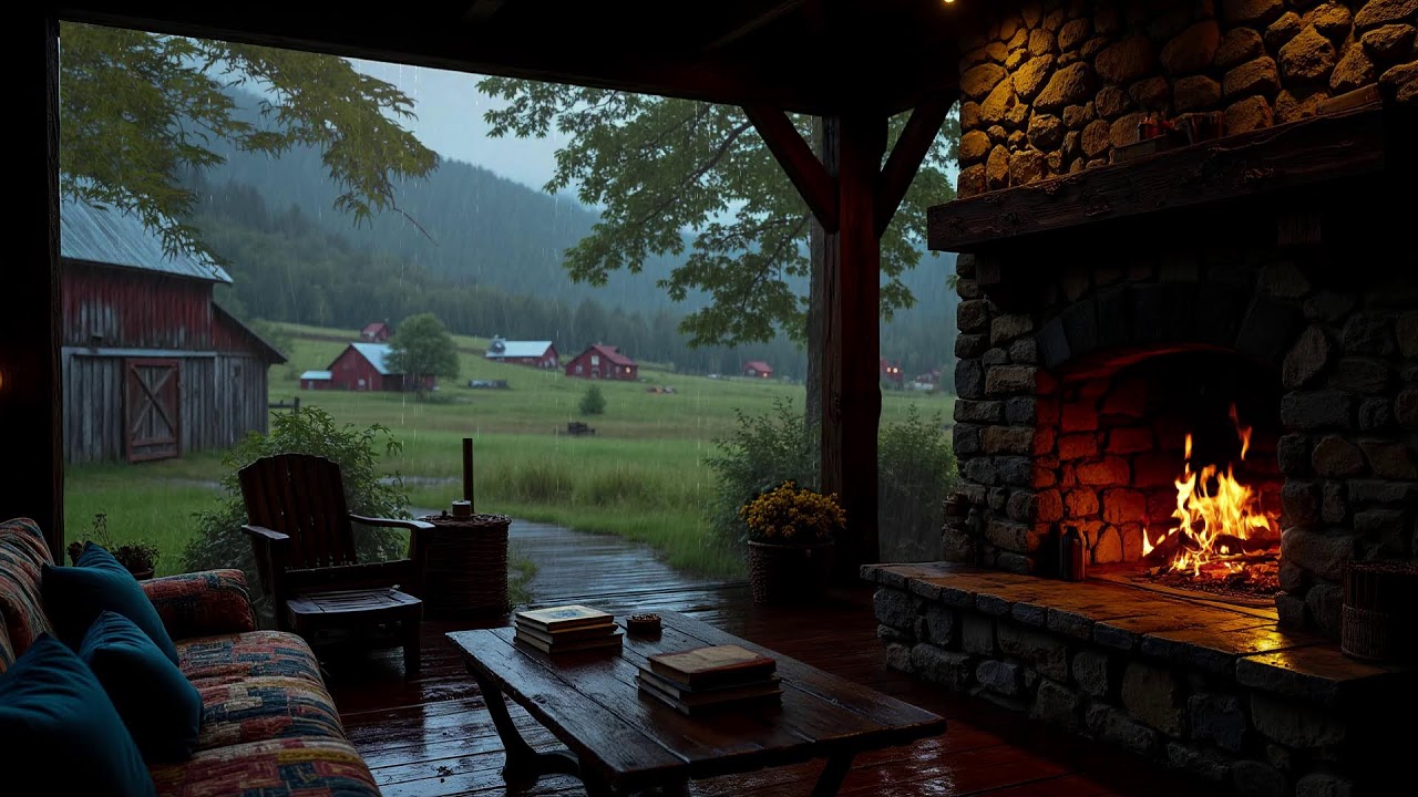 What Happens When You Fall Asleep with SOOTHING Rain Sounds and a Warm Fireplace EVERY Night?