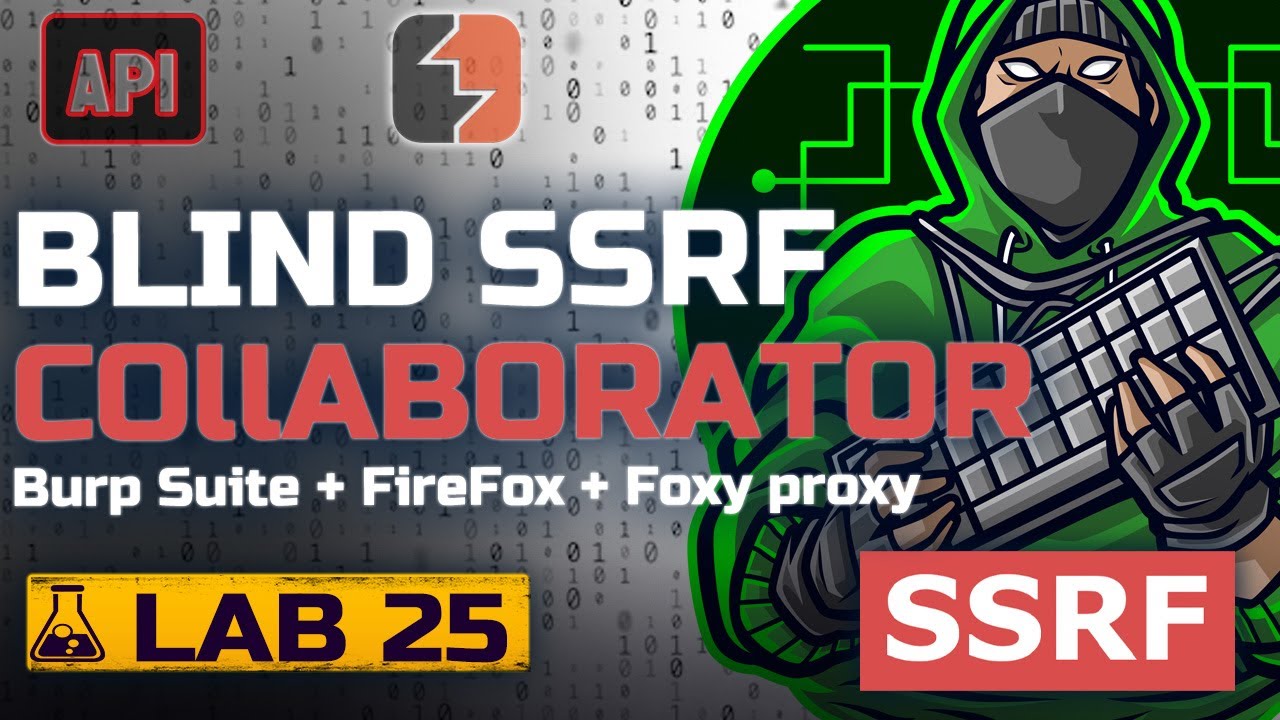 lab25 PortSwigger лабораторна робота по Blind-SSRF, Burp Suite Collaborator.