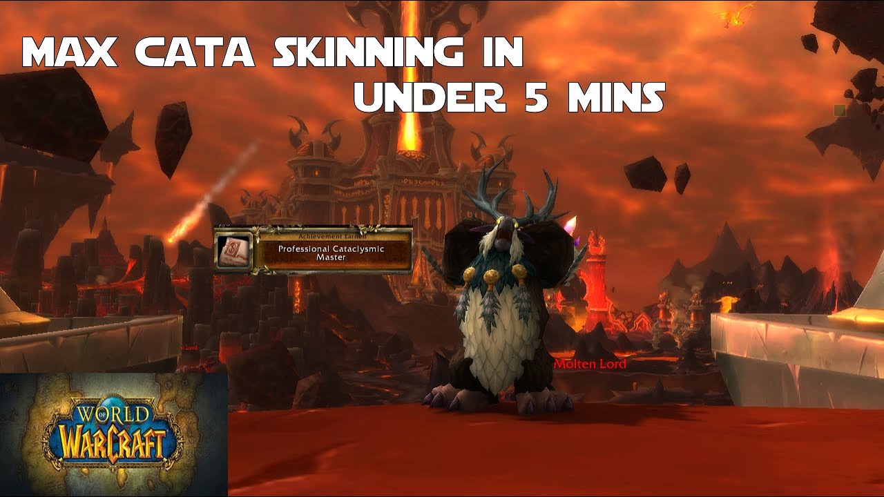 Level Up Cataclysm Skinning in Under 5 Minutes! - World of Warcraft Guides