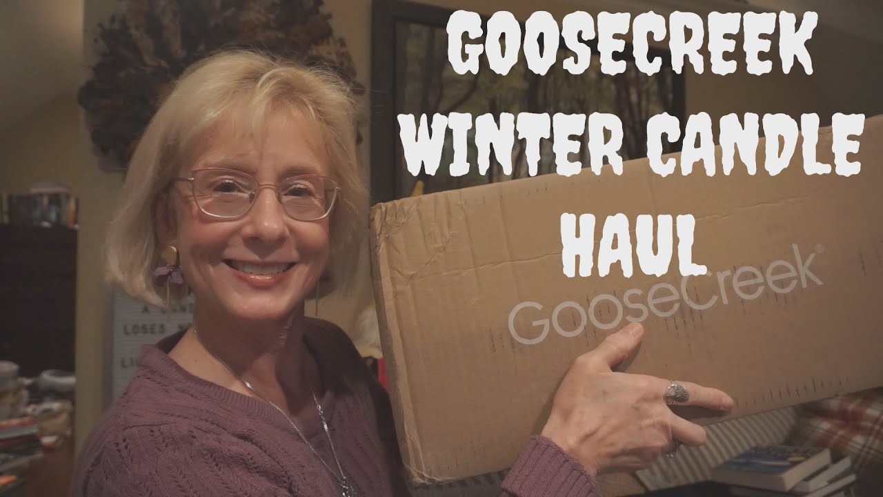 🪿⛄🪿GOOSECREEK WINTER CANDLE HAUL!!🪿⛄🪿