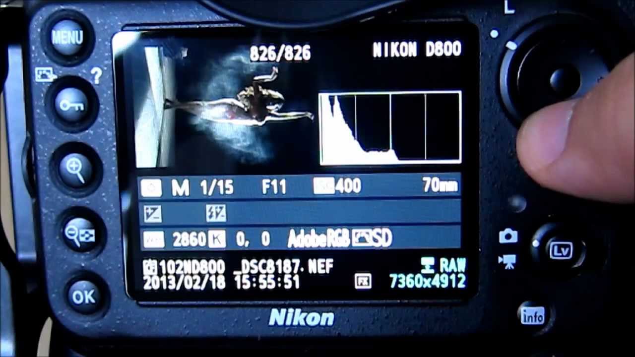 Nikon D800 Tutorial: All the Functions, Settings, and Menus by Carlos Erban