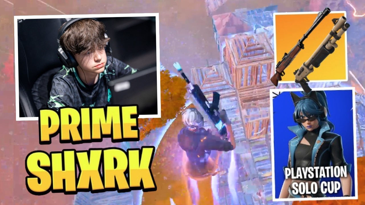 Shxrk Makes EVERYONE Look Like BOTS in Playstation Solo Cup!