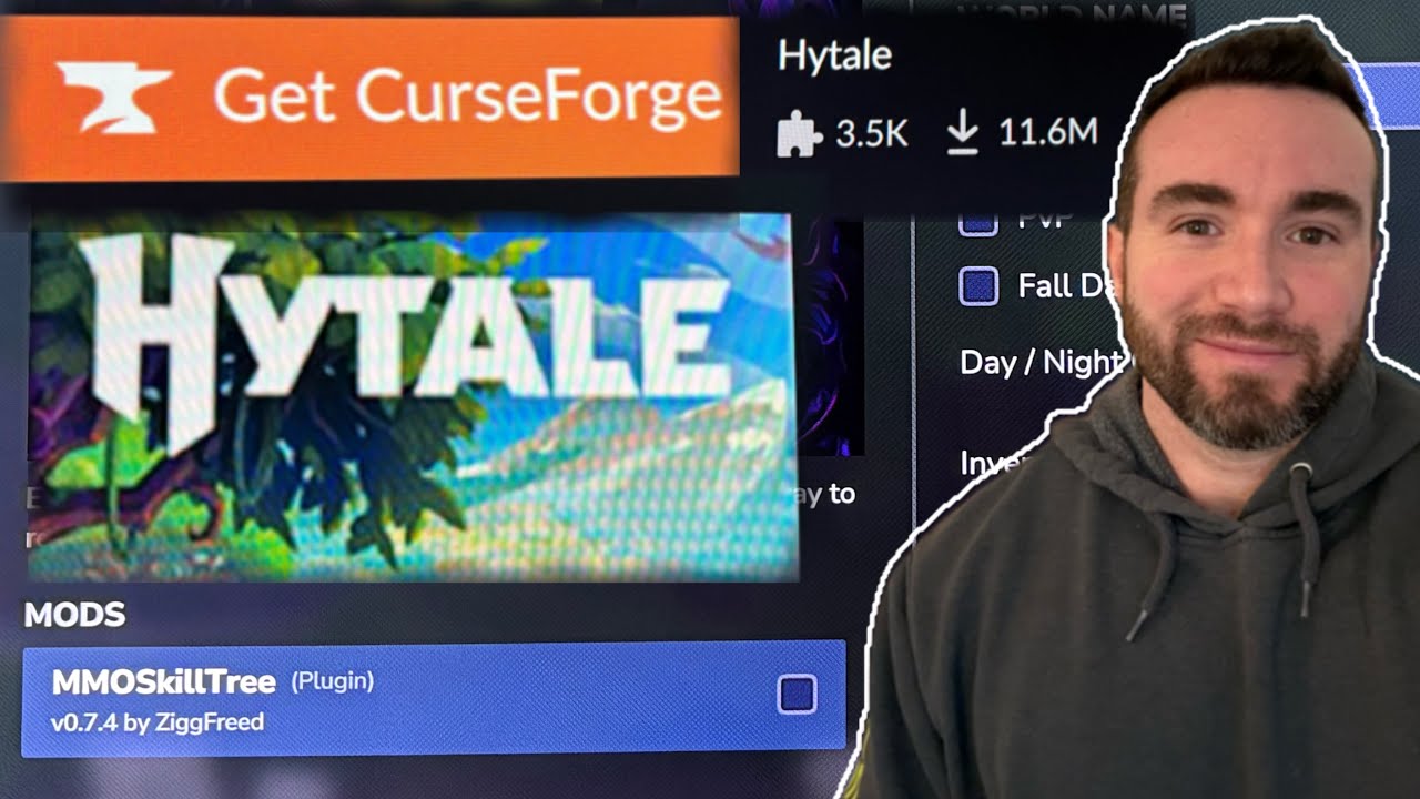 How to Download & Install Hytale Mods from CurseForge (Windows PC Guide)