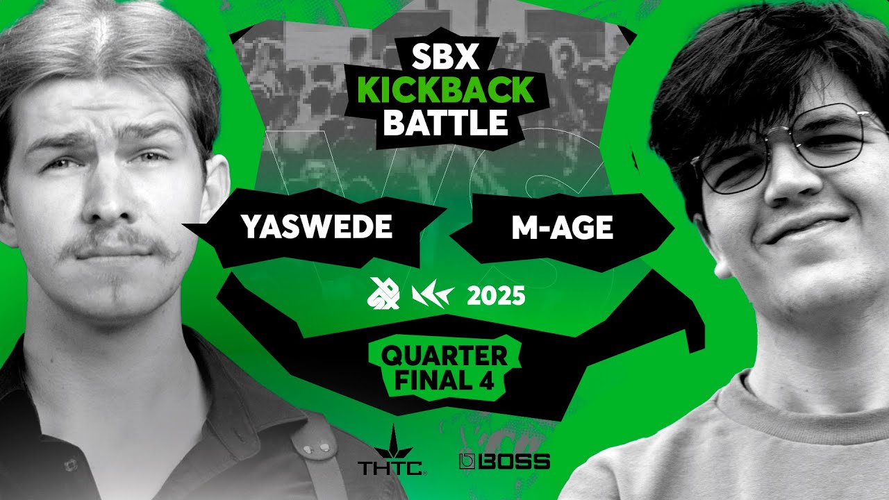 Yaswede 🇧🇪 vs M-Age 🇨🇿 | FULL BATTLE | QF4 | SBX KBB25: BOSS Loopstation Edition