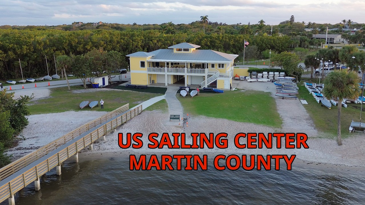 US Sailing Center Martin County - Drone Footage