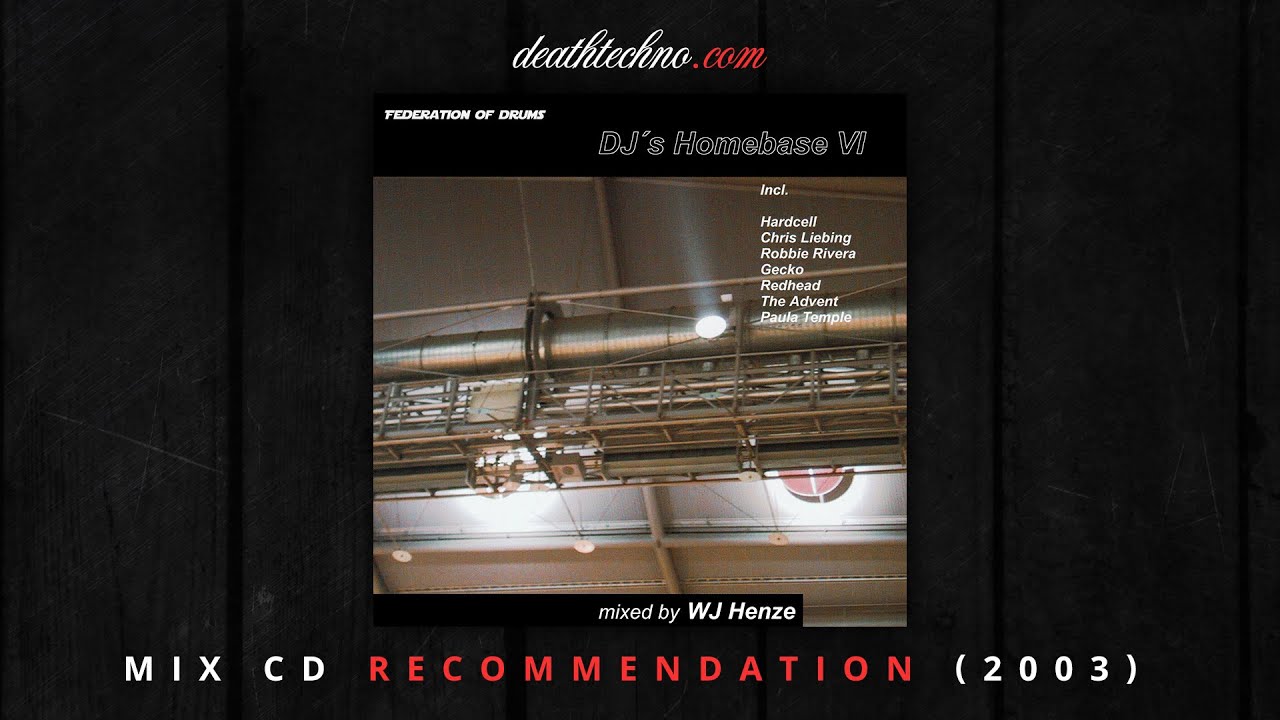 DT:Recommends | Federation of Drums - DJ's Homebase VI - Wolf J&ouml;rg Henze (2003) Mix CD