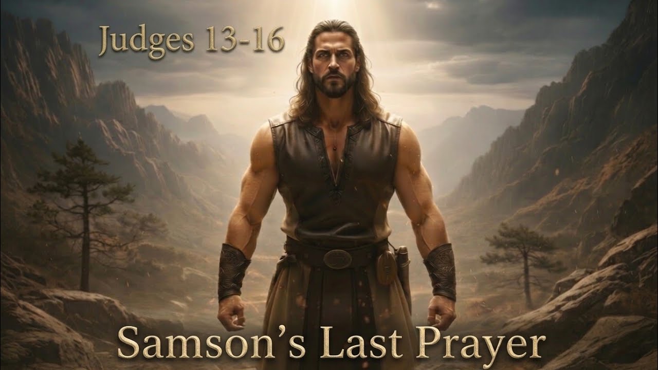 The Last Stand of Samson [Judges 13–16 Cinematic MV] 🔥🏛️