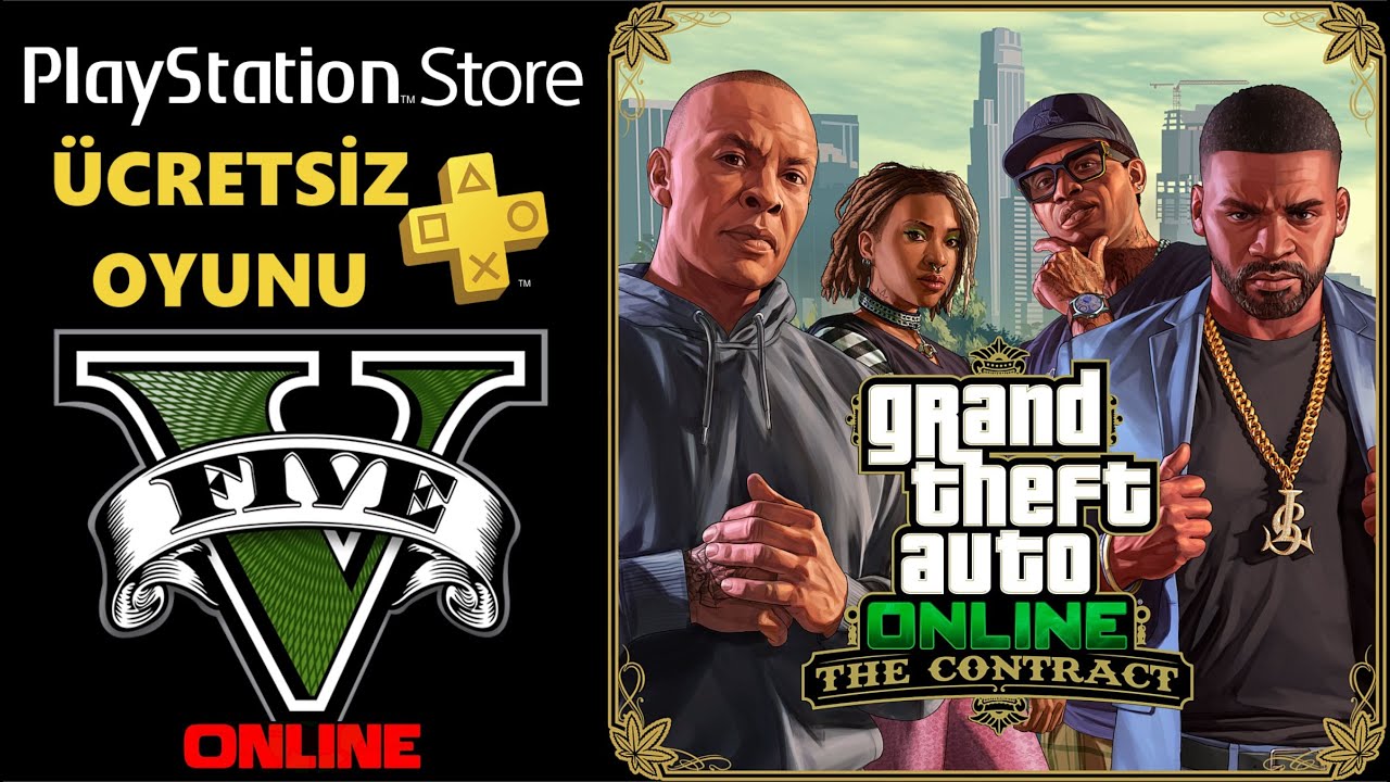 GTA 5 ONLINE PS5 | PS PLUS 2022 &Uuml;CRETSİZ OYUNLARI,PS PLUS MART 2022 OYUNLARI,PS STORE MART 2022