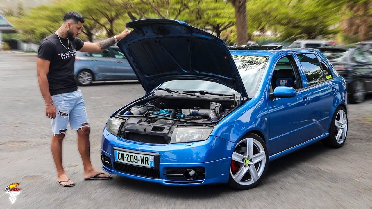 LA SKODA PRO RACING DE MIKE - LA FRAPPE 🇷🇪 🚀