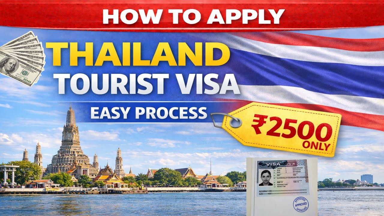 🇹🇭Thailand Tourist Visa  2026 | थाईलैंड टूरिस्ट वीज़ा | The Alpha Travel