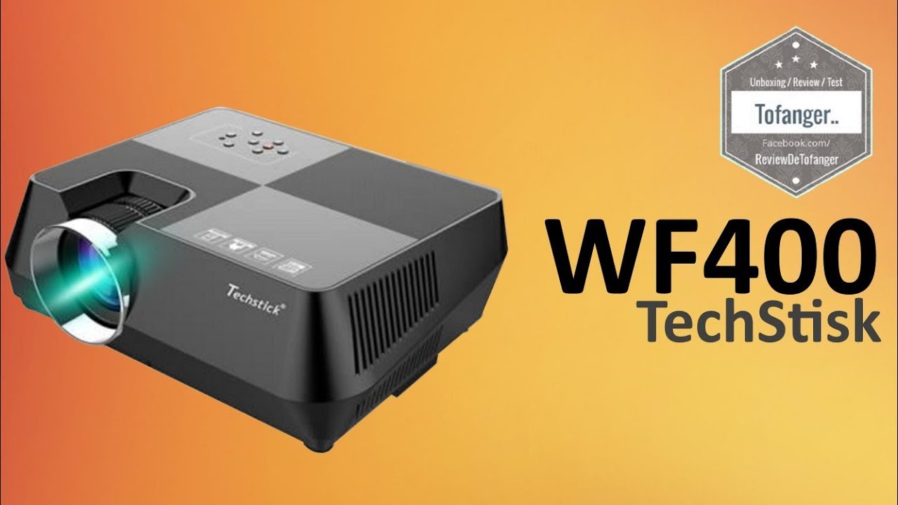 TECHSTICK WF400 Портативный проектор - Распаковка