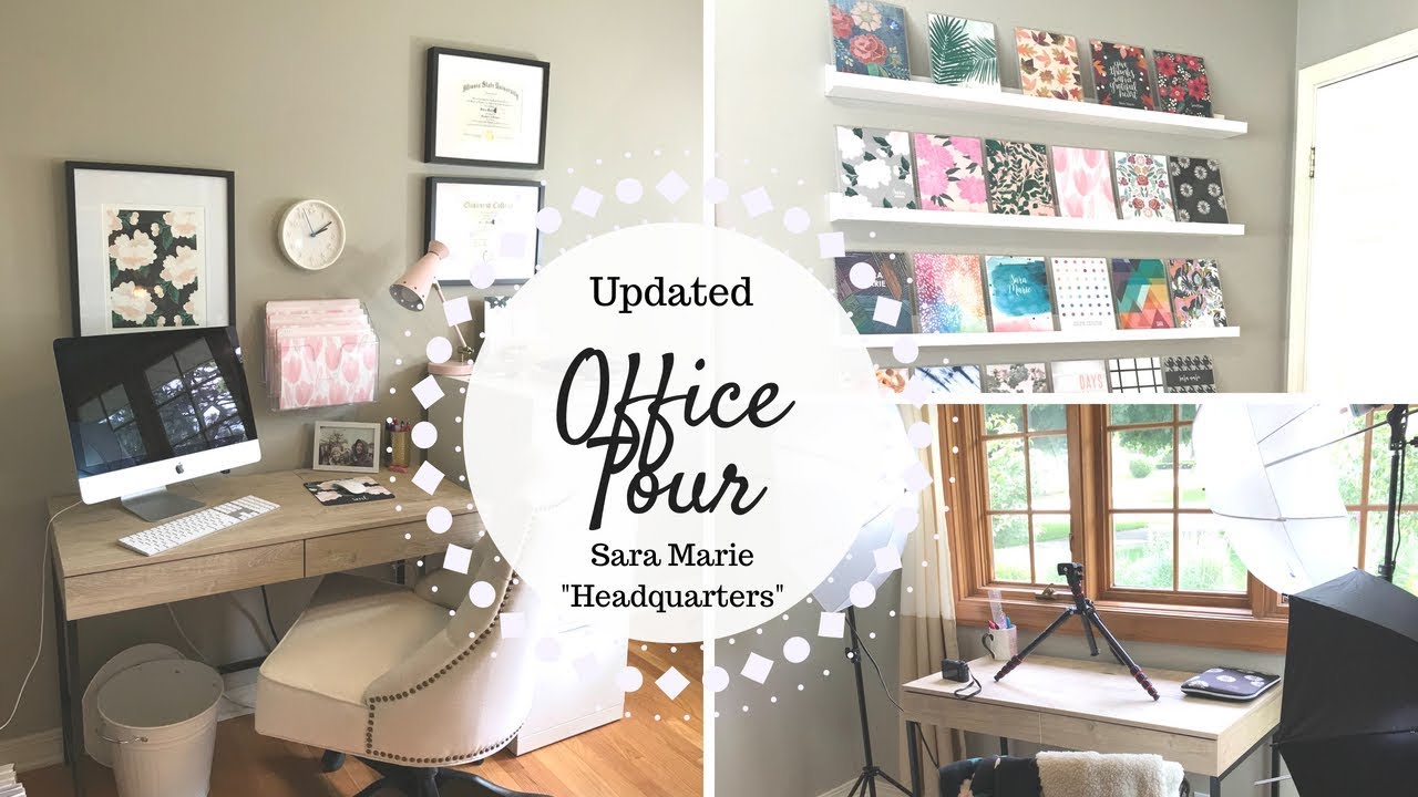 Updated Office Tour | Sara Marie 
