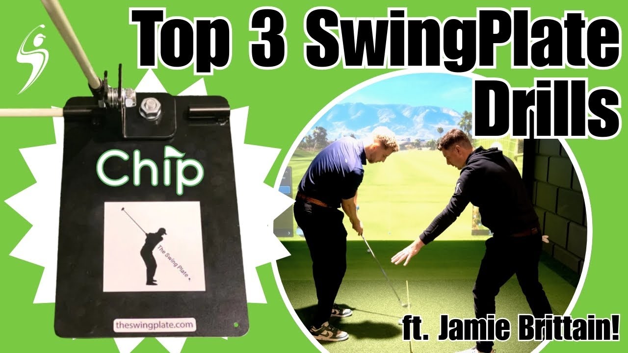 Top 3 SwingPlate Drills with Jamie Brittain! | Improve Your Golf Swing!