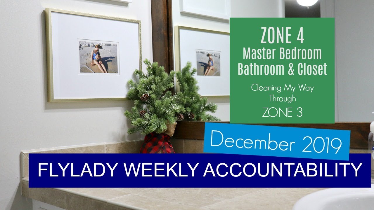 Flylady Weekly Accountability | Zone 4 | Zone Clean With Me