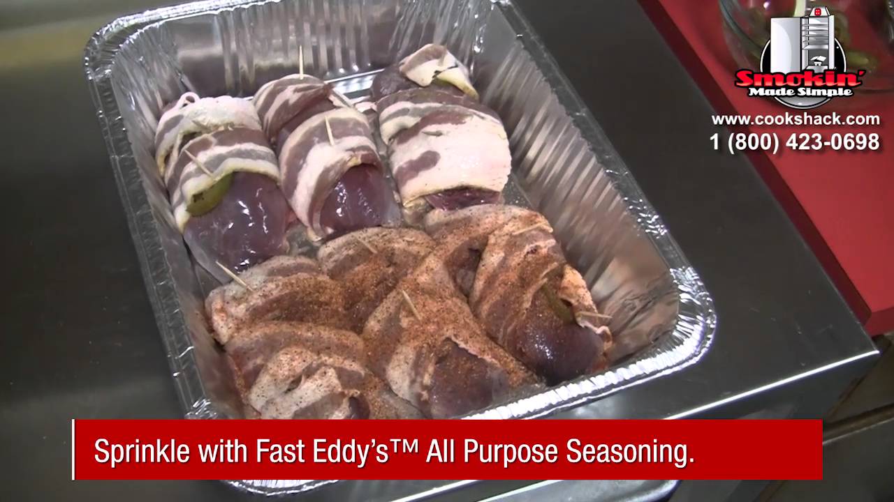 Bacon Wrapped Grilled Duck Breasts- PG1000
