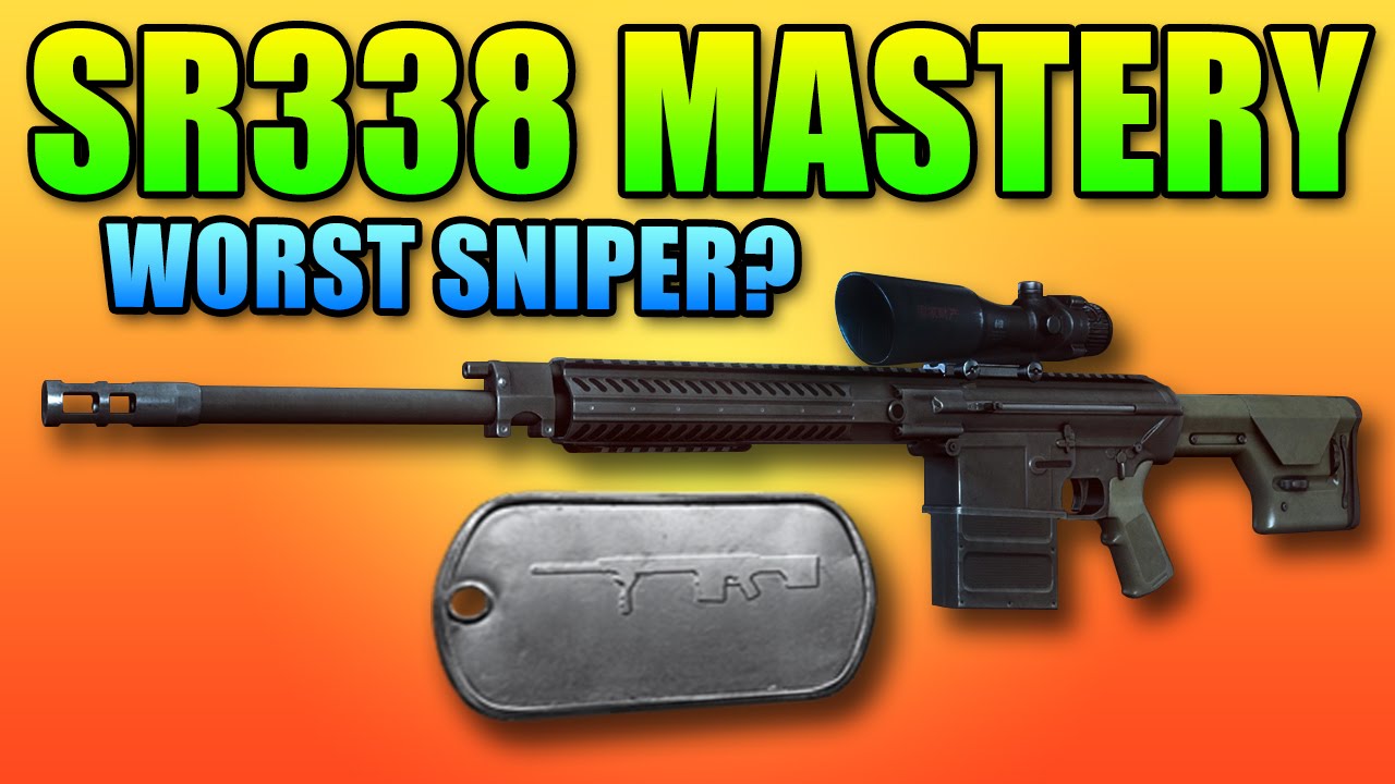 BF4 SR338 Mastery Dog Tag | Battlefield 4 Sniper Rifle
