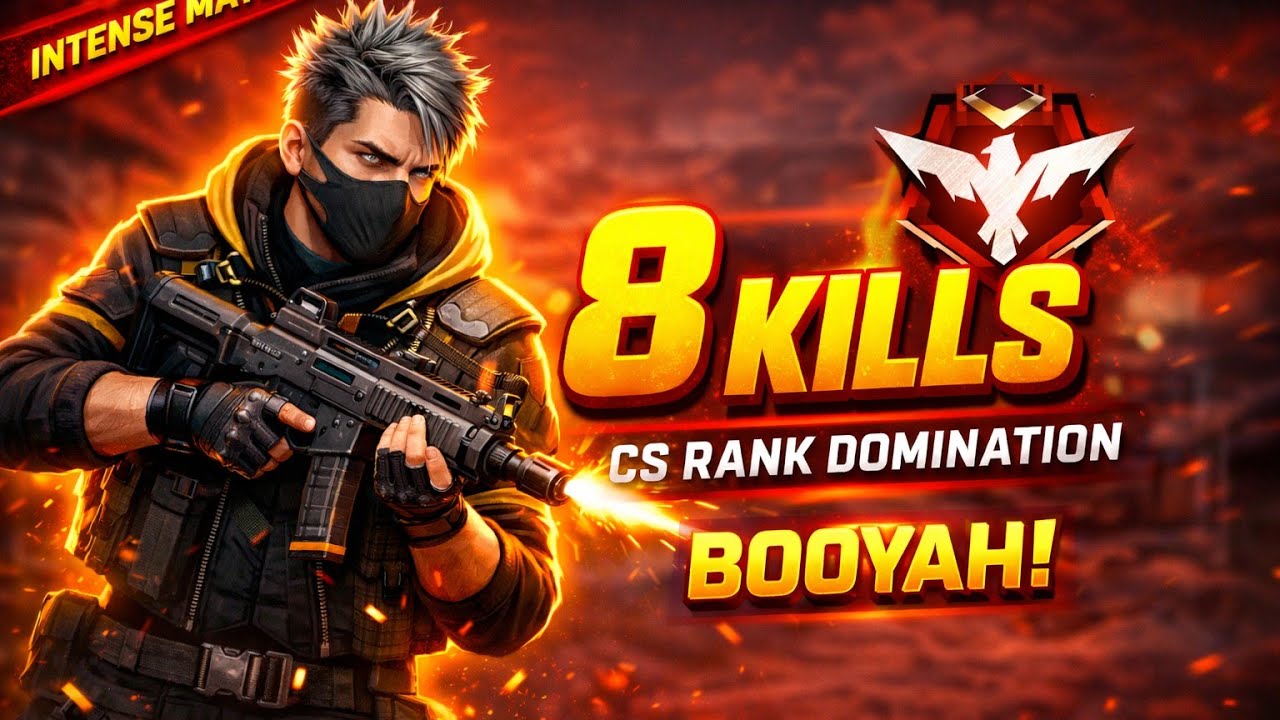 CS rank push with God Nina |overpowered gameplay | easy booyah | 