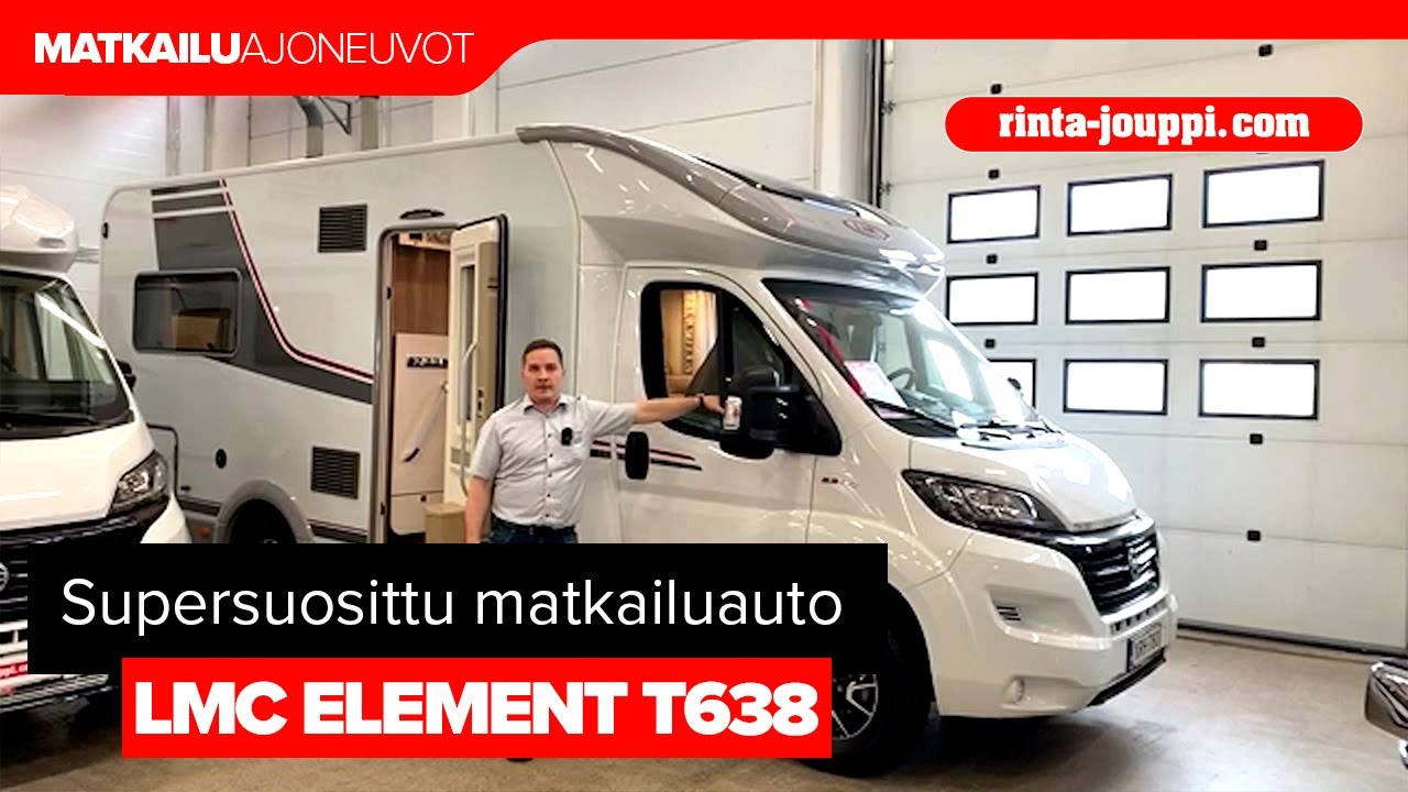 Supersuosittu LMC Element T638 -matkailuauto