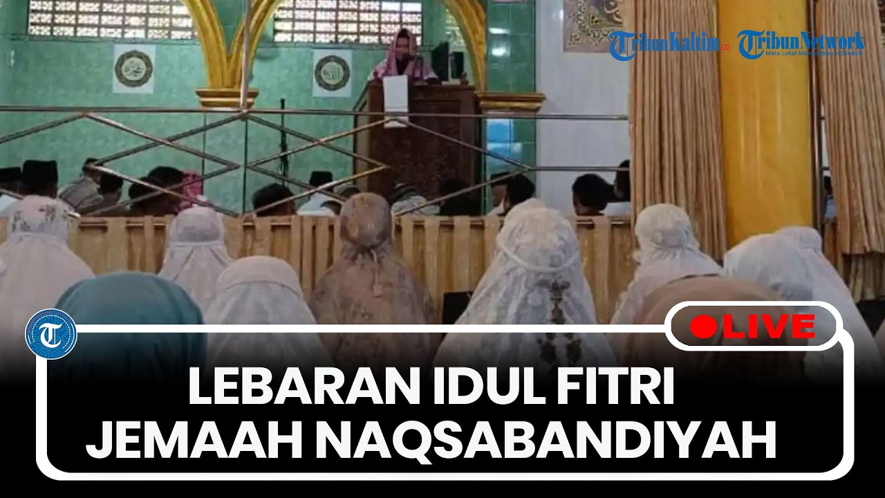 🔴LIVE: Jemaah Tarekat Naqsabandiyah di Padang Melaksanakan Shalat Idul Fitri Hari ini