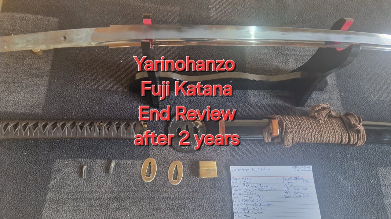 Yarinohanzo Fuji Katana End Review after 2 years