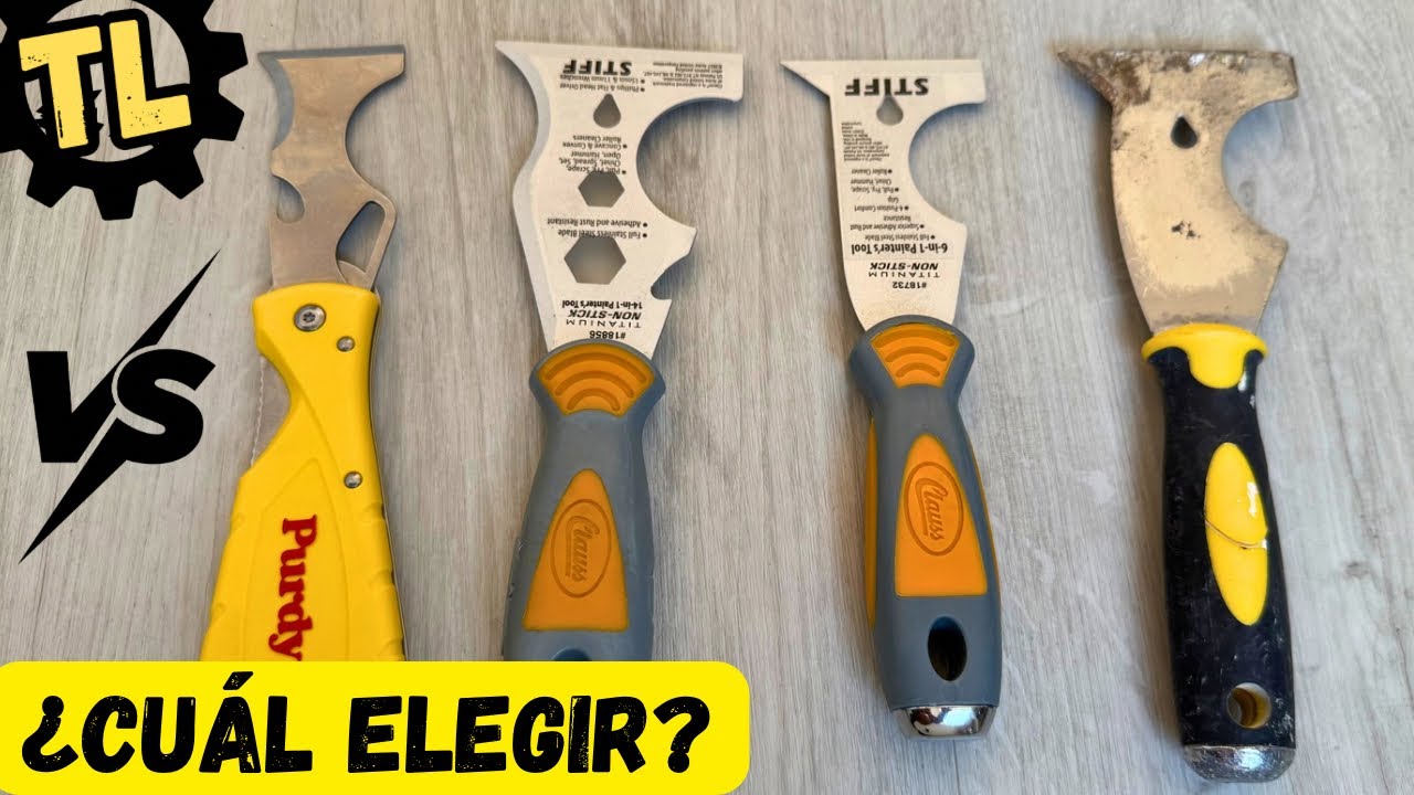 COMPARATIVA🤼ESPÁTULAS-RASCADORAS🪒