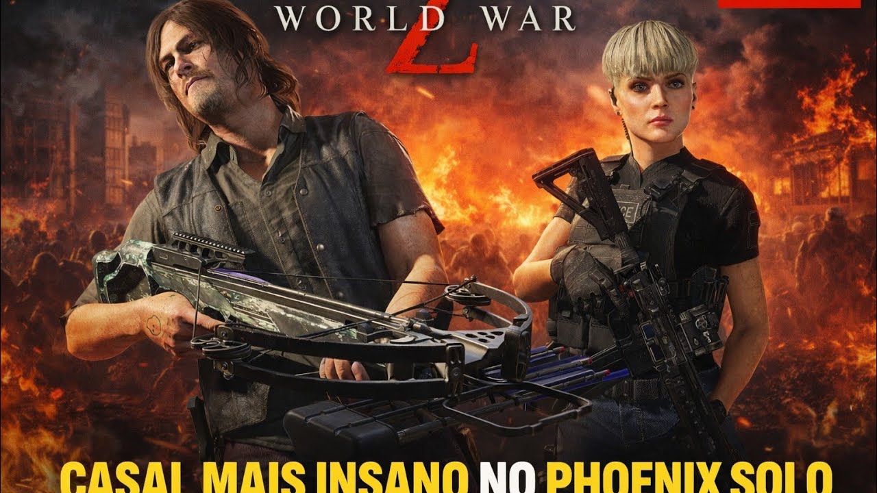 WORLD WAR Z: ZERAMOS PHOENIX EM DUO SEM BOTS 😱🔥 (INSANO)