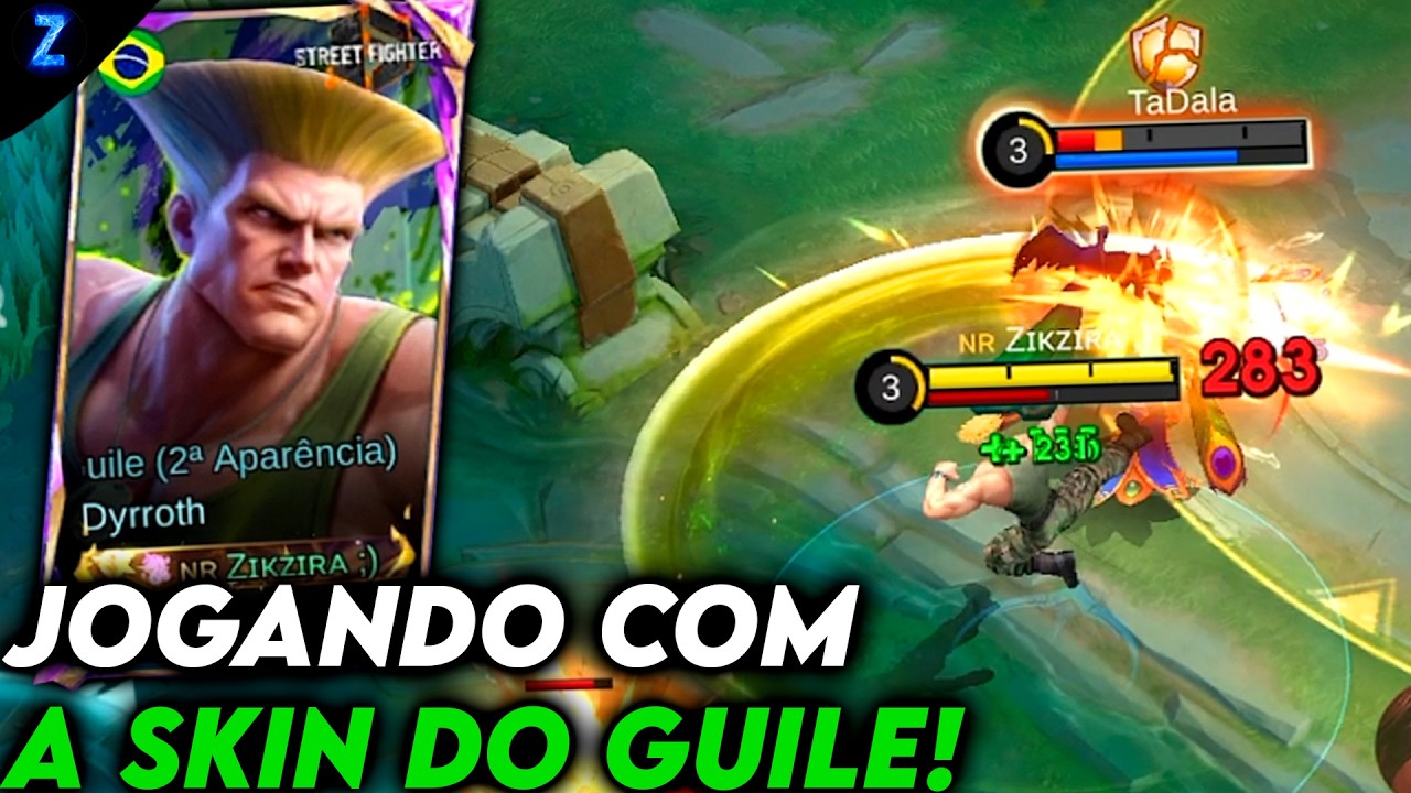 QUANTO EU GASTEI PARA PEGAR A SKIN DO GUILE? - STREET FIGHTER | Mobile Legends