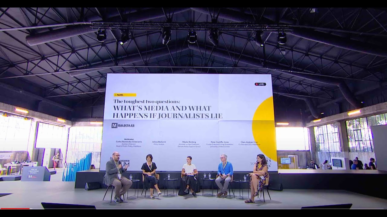 The toughest two questions: What's Media and what happens if journalists lie I 2023