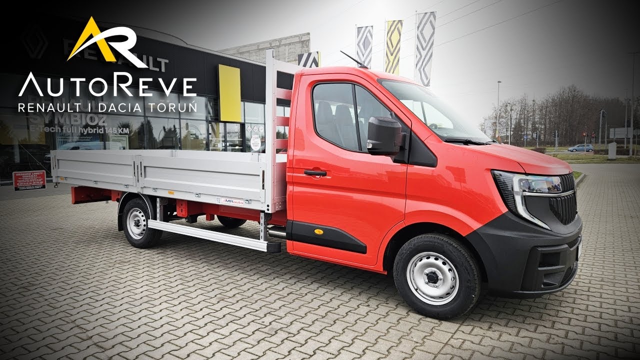 NOWY RENAULT Master z otwartą skrzynią – Co warto wiedzieć? Prezentacja w salonie