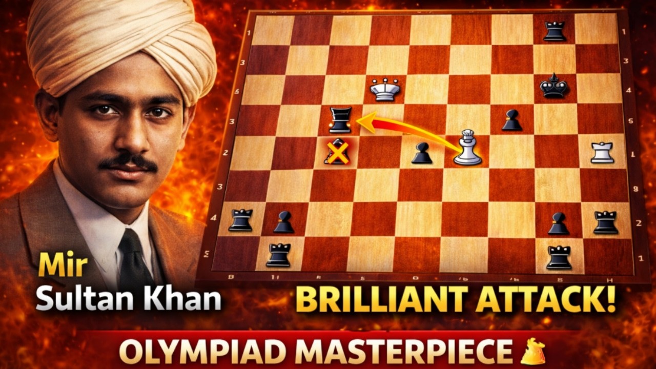 The Forgotten Chess Genius|Mir Sultan Khan’s Brilliant Win (1931) ♟️🔥