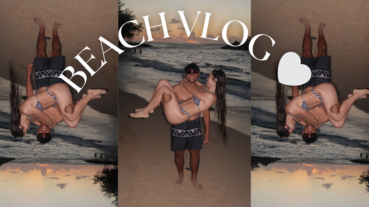 a lil’ beach trip 🌊 | cute montages & real moments