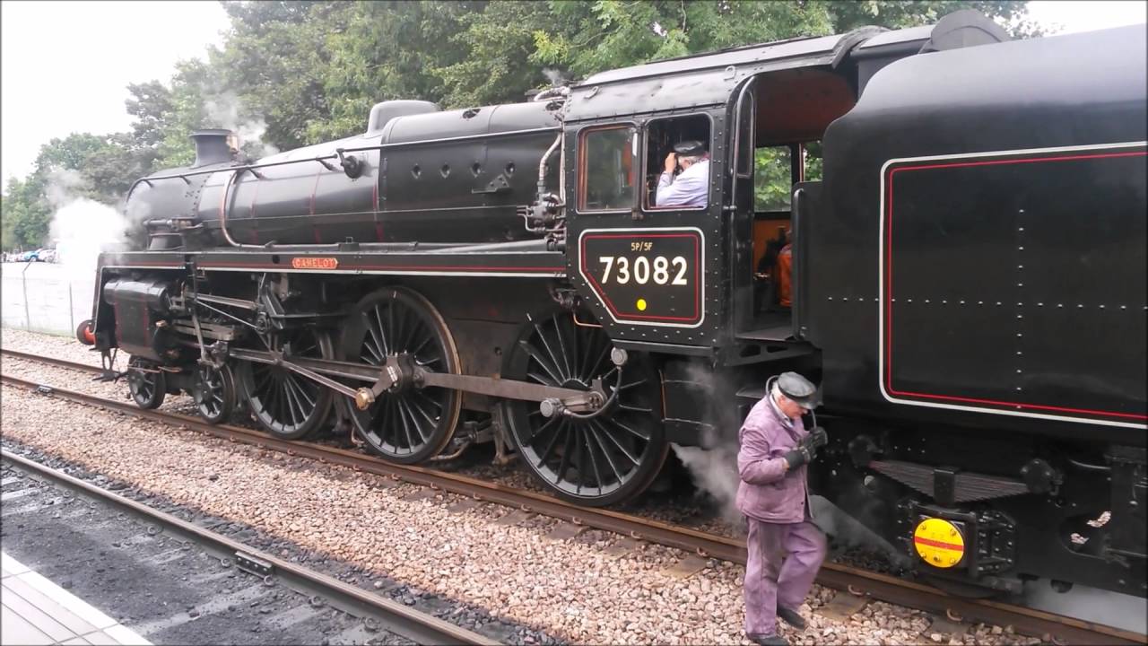 BR Standard Class 5 73082 at the Bluebell Railway 29th September 2016