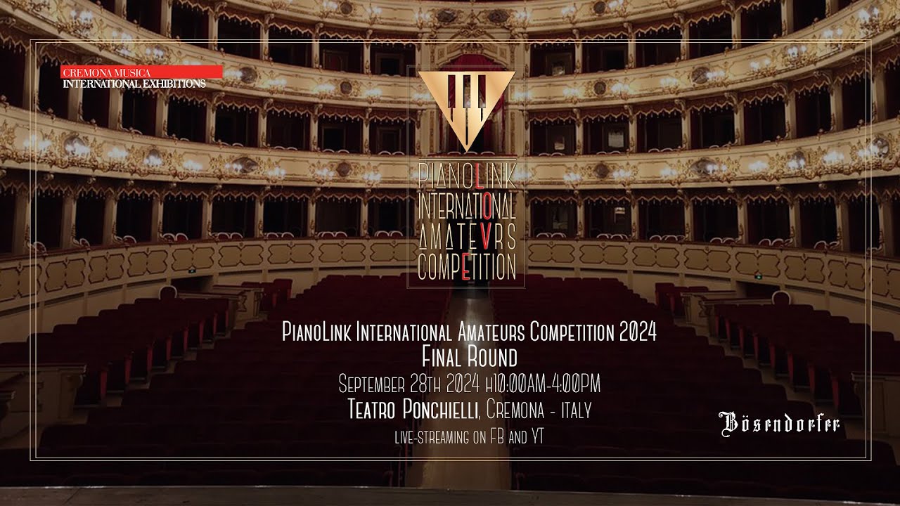 FINAL ROUND - PianoLink International Amateurs Competition 2024 - CAT. A