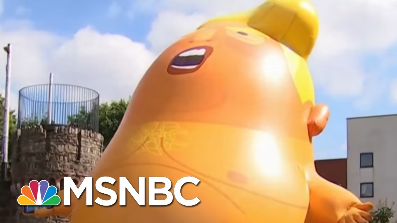 President Trump Talks Baby Blimp, Criticizes British PM In New Interview | The Last Word | MSNBC
