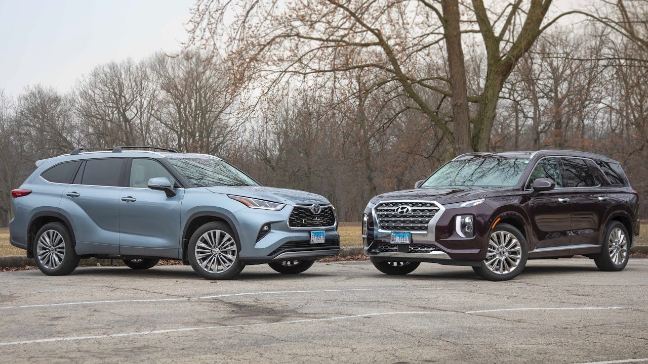 2020 Hyundai Palisade Vs. 2020 Toyota Highlander — Cars.com
