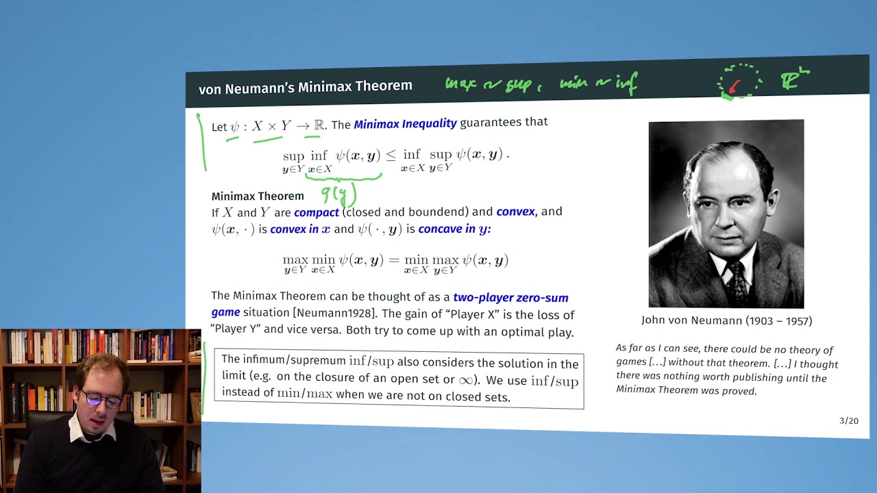 8.1 Optimization Methods - Lagrangian Duality
