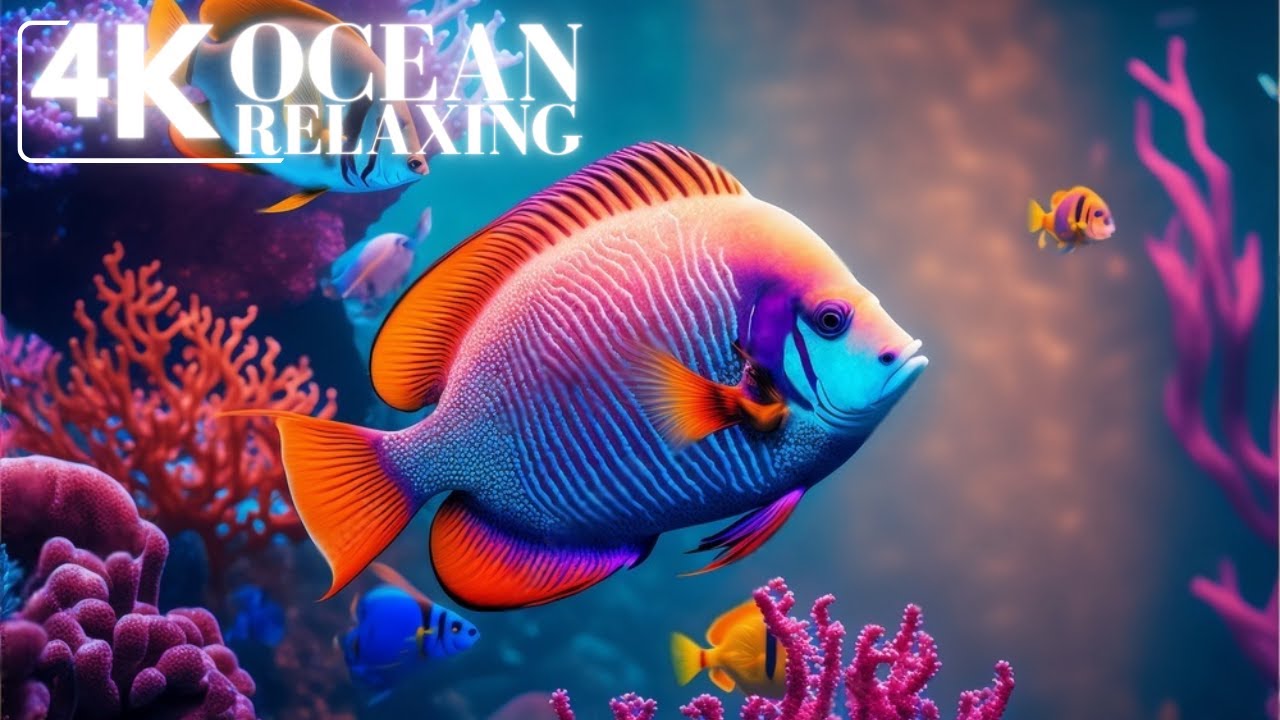 Deep Healing Music: Underwater relaxation music for instant stress relief ..