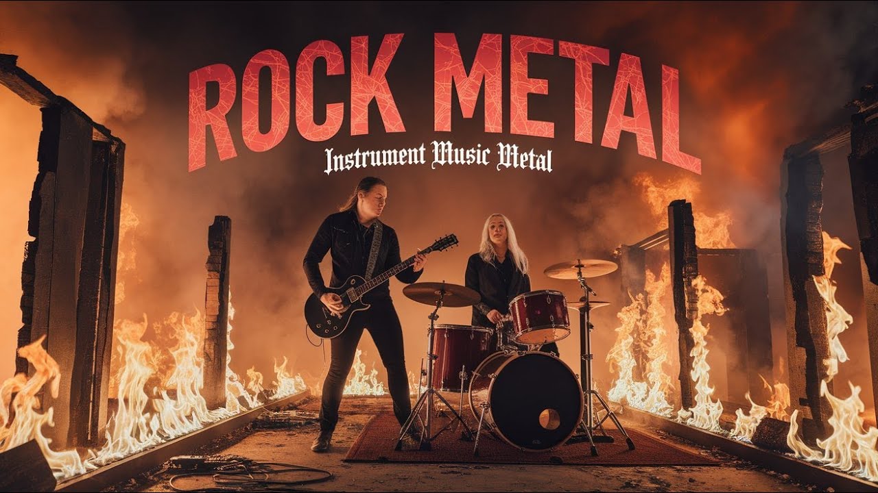 Best Music Rock Metal Instruments 🎸 Blazing Riffs 🔥 Instrumental Rock Metal
