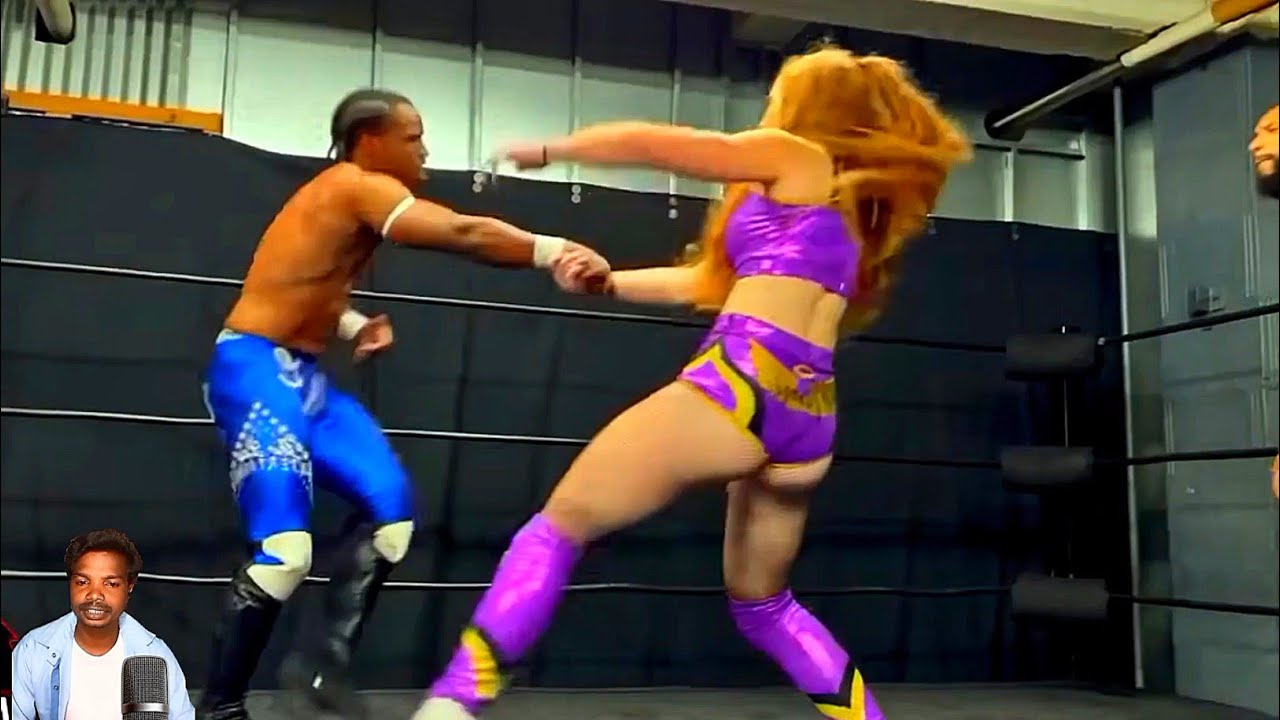 🔥intergender Wrestling | incore moore vs notorious mimi | intergender new match highlight |