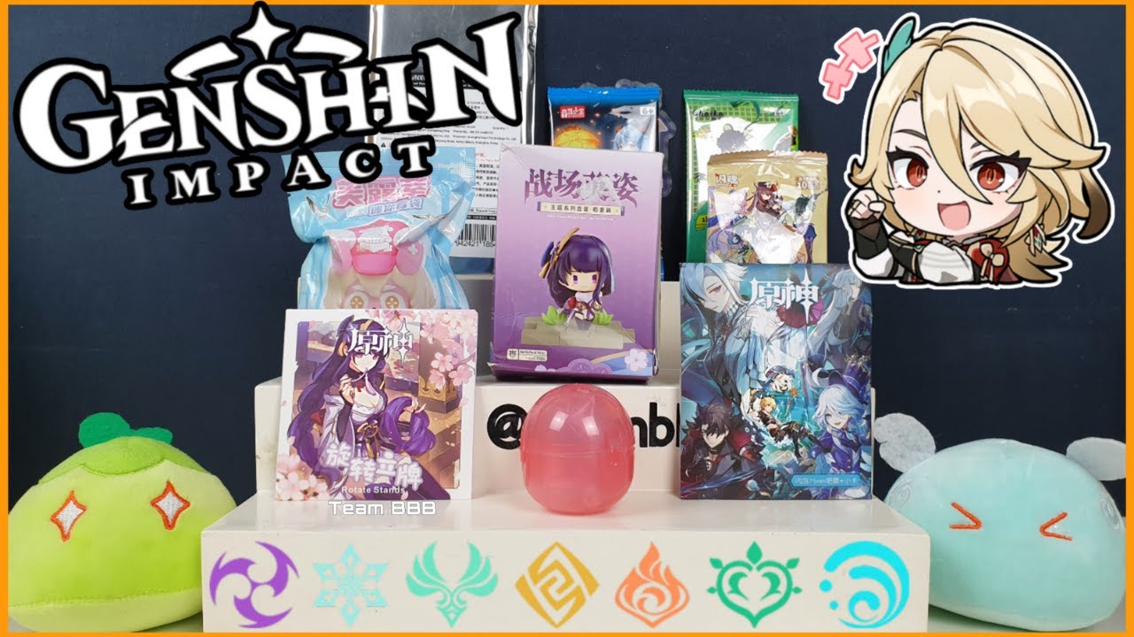 GENSHIN IMPACT FATUI Unboxing! Fatui Harbinger Blind Bag Melusine Blind Bag TCG Mini Figures Teyvat