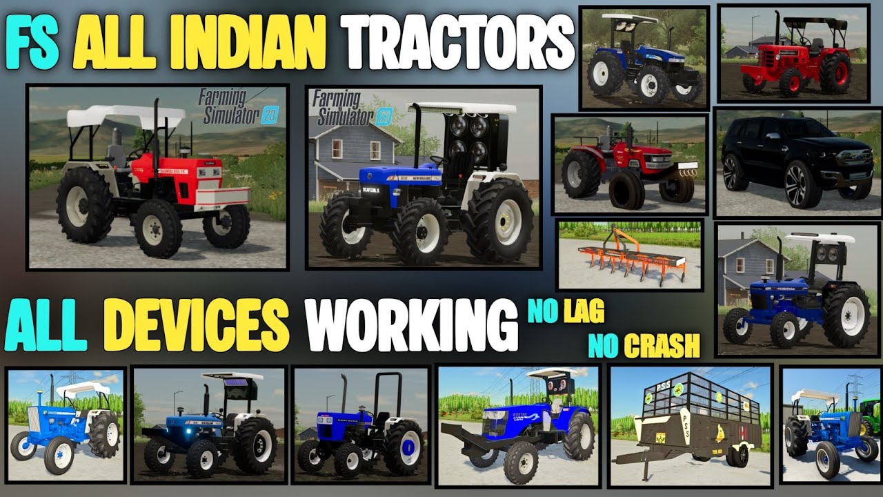 Download FS Indian Tractor Mod NOW and BOOST Your Farming Experience