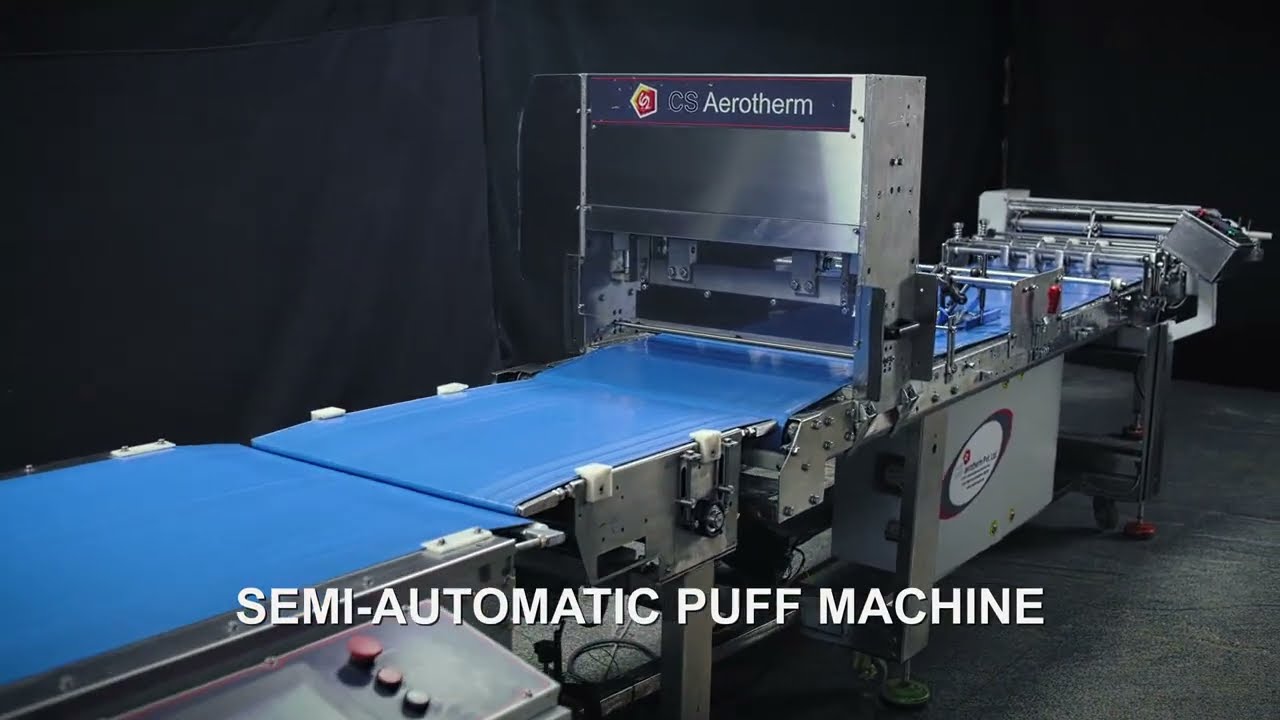 Make Puffs Easily With The Semi-Automatic Bakery Machine | CS aerotherm