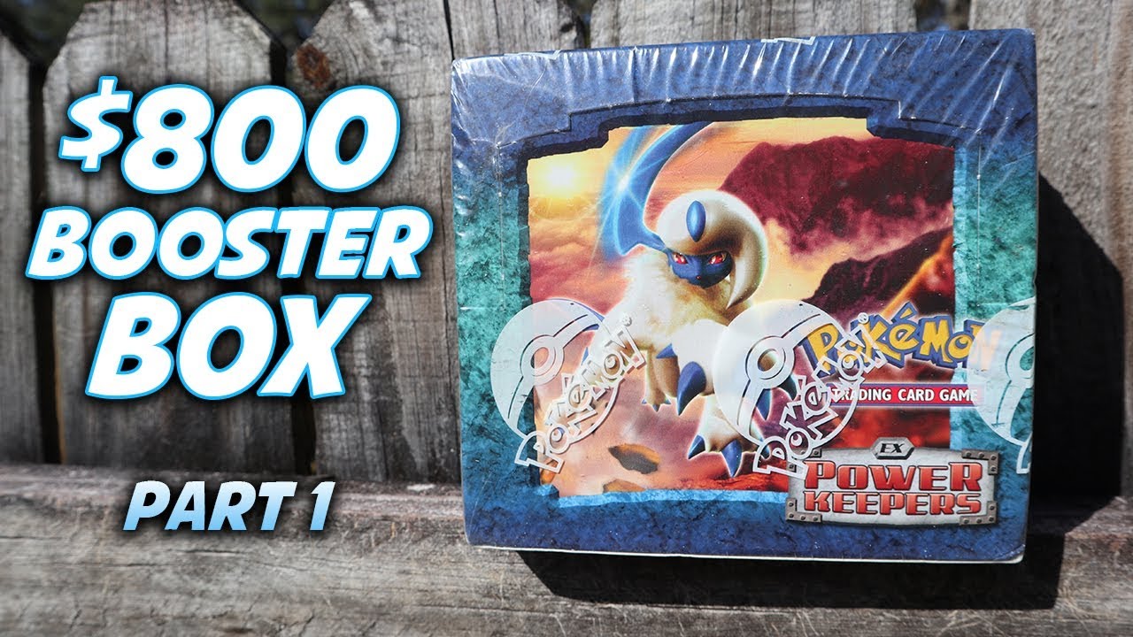 $800 Vintage Pokemon Booster Box Opening EX Power Keepers Part 1