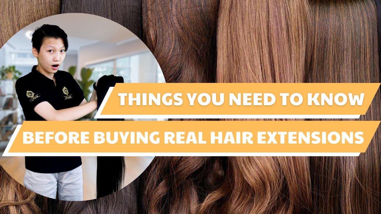 All things you need to know before buying real hair extensions || Hair extensions knowledge | K-HAIR