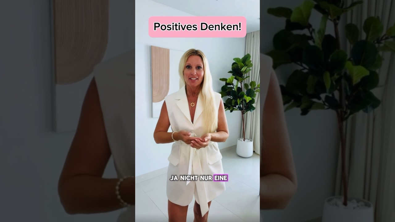 Positives Denken! 💭 #positivevibes #positivesdenken #affirmations