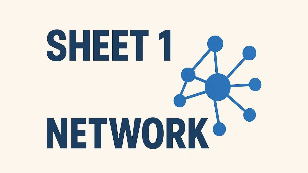 Sheet 1 - Network
