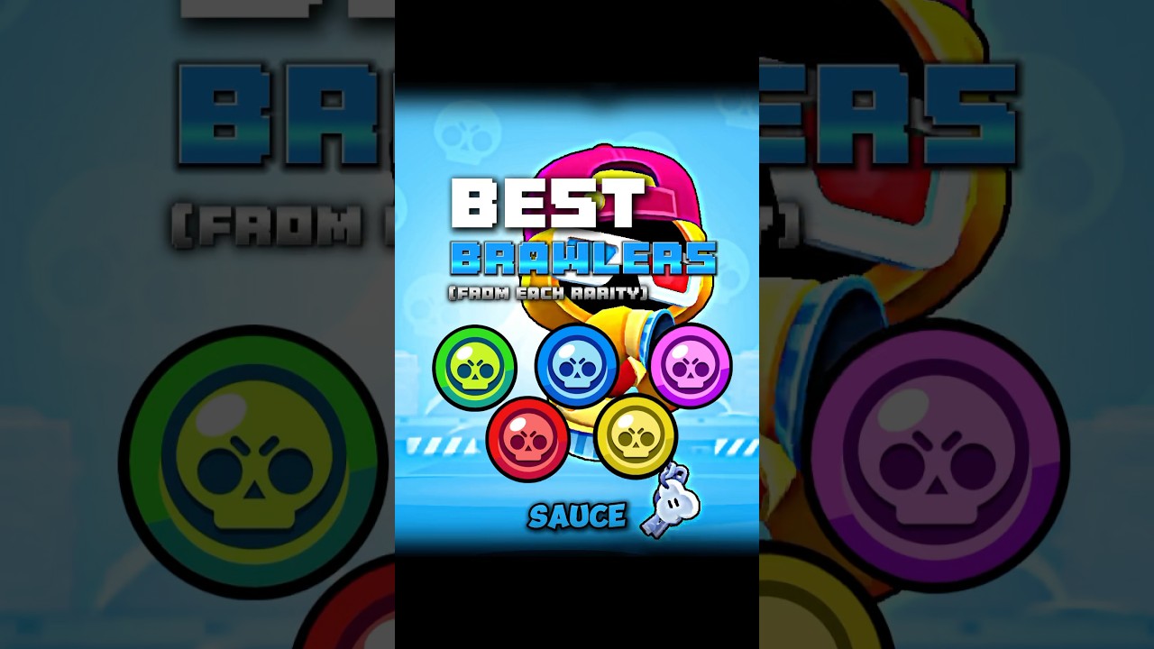 The best brawlers from each rarity 😎🔥#brawlstars #shorts