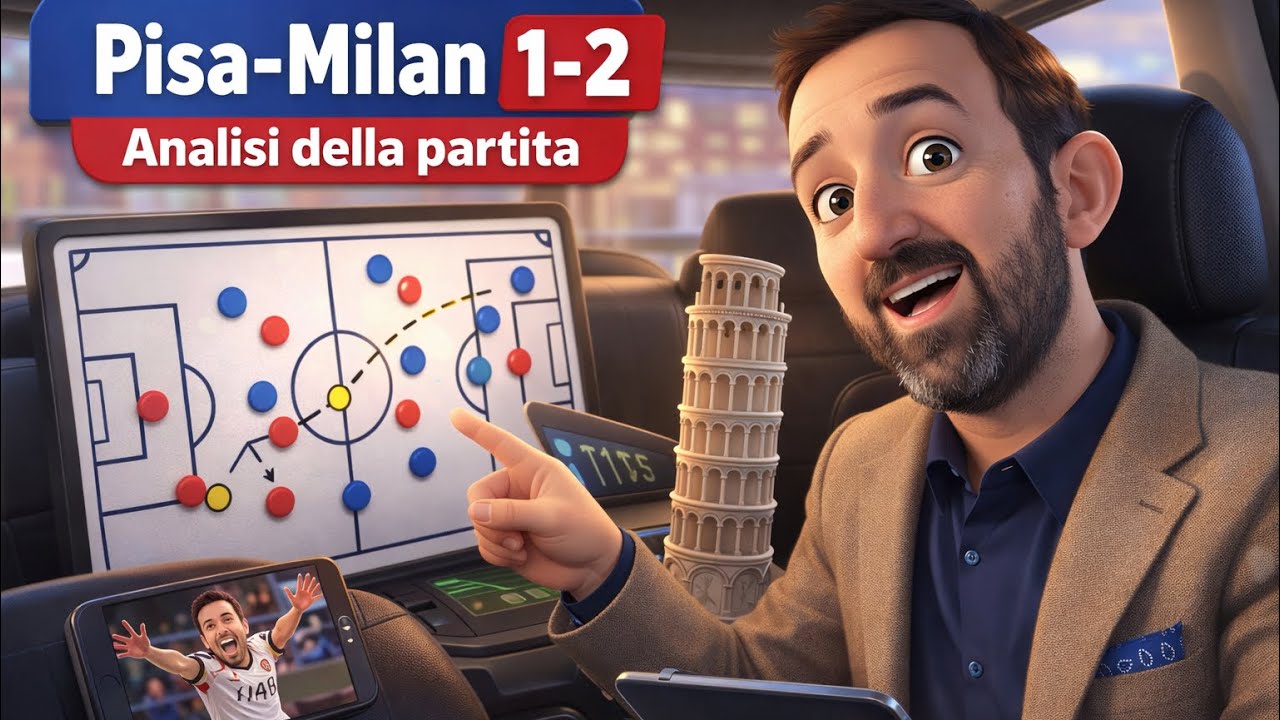 PISA - MILAN 1-2 ANALISI DELLA PARTITA