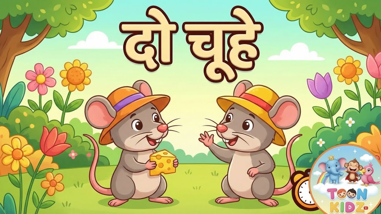 Do Chuhe The | 10 Minutes Non-Stop Hindi Rhymes Collection | Popular Bal Geet & Kids Songs!