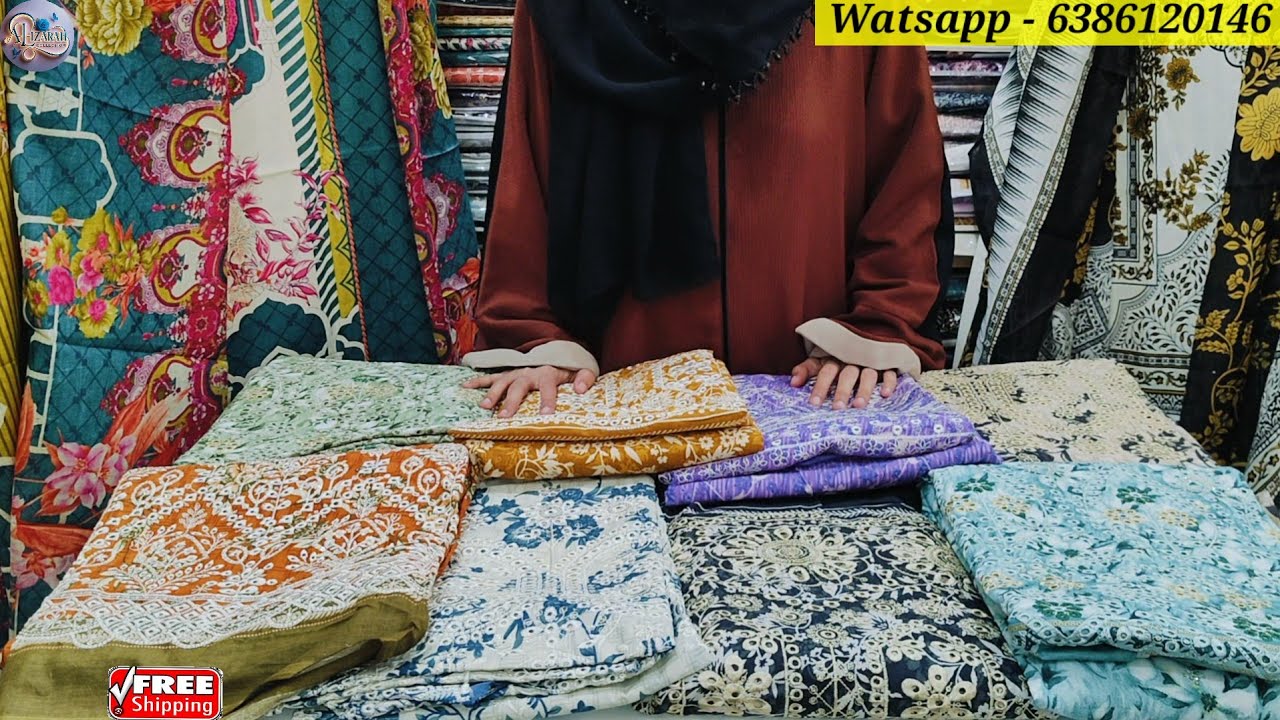 Bin Saeed Style Premium Embroidered Lawn Suits ||Pakistani  Bin Saeed Embroidered Dupatta Collection